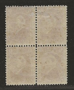 NEWFOUNDLAND  SC# 35   BK/4  AVF/MOG