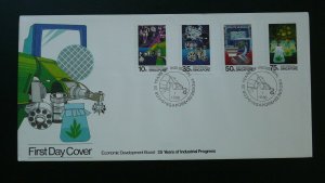 industrial progress economic development FDC 1986 Singapore 96666