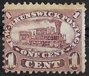 New Brunswick  # 6  Railroad Locomotive  1860   (1) Unused