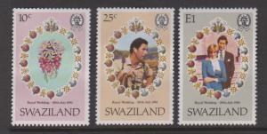 Swaziland Sc#382-384 MH
