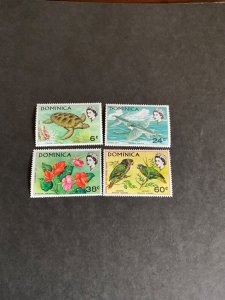 Stamps Dominica Scott #297-300 never hinged