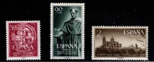 SPAIN Scott 795-797 MH* University of Salamanca set