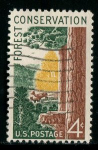 1122 US 4c Forest Conservation, used