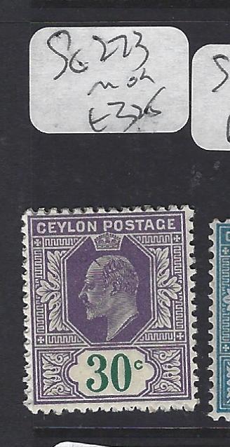 CEYLON  (P3011B)  KE 30  C   SG 273       MOG