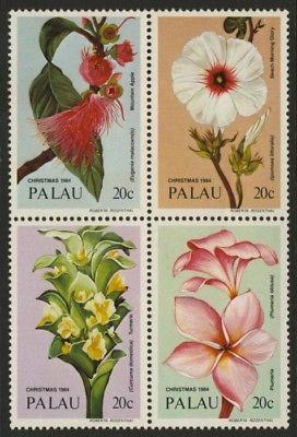 Palau 62a MNH Flowers, Christmas