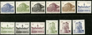 IRELAND Sc#537-556 1982-83 Buildings Complete Set OG Mint NH