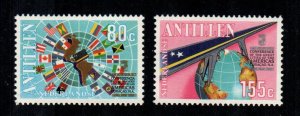Netherlands Antilles #599-600  MNH  Scott $1.85