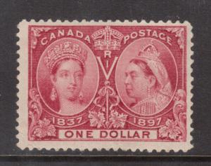 Canada #61 Mint Never hinged With Light Offset & Corner Crease At Lower Left