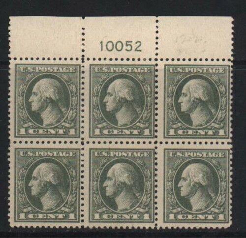 USA #536 Mint Plate Block Of Six