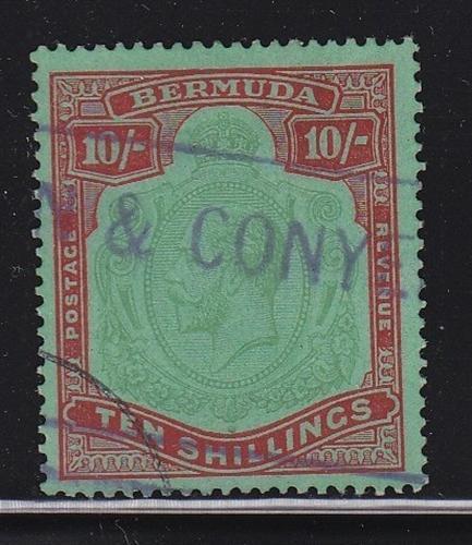 Bermuda Scott # 96 VF used nice color scv $ 300 ! see pic !