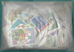 490 different Soccer Stamps packet