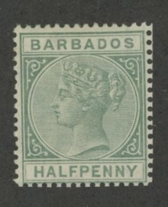 Barbados #60 Unused Single