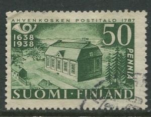 Finland - Scott 215 - Early Post Office -1938- Used - Single 50p Stamp