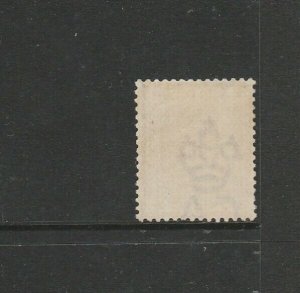 Antigua 1882 Crown CA 2 1/2d Red Brown Fresh LMM SG 22