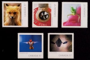 Canada 2010 ,Geographic's Wildlife Photography  ,  MNH Die Cut set # 238...
