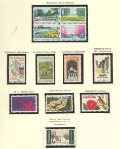 U.S. #SET/MIXED CONDITION 