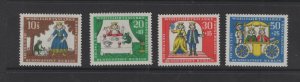 Germany (Berlin)  #9NB41-44  (1966 Princess and Frog Charity set) VFMNH CV $1.25