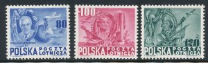 Poland C26Cd singles from SS - MNH - 1948 Issue