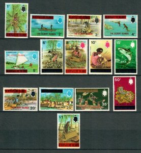 Gilbert and Ellice Islands #253 - 256 set of MNH singles