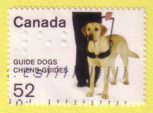 2266 Canada 52c Guide Dogs, used