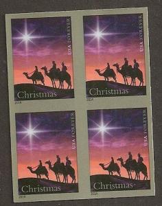 US 4945b Christmas Magi imperf NDC block MNH 2014 