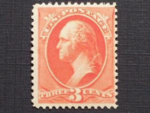 US Stamp # 214 Mint NH 