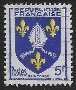 France #739 5fr Arms of Saintonge