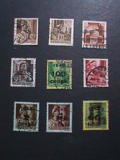 ​HUNGARY-1939-44 OVER 78 YEARS -VERY OLD -USE STAMPS VF WE SHIP TO WORLD WIDE