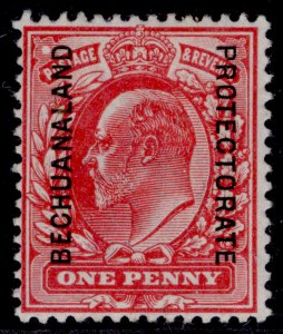 BECHUANALAND PROTECTORATE EDVII SG68, 1d scarlet, M MINT. Cat £10.