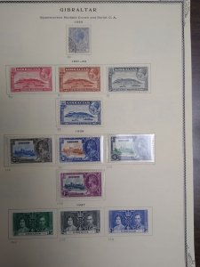 collection on pages Gibraltar 1930-53 QJ: CV $269