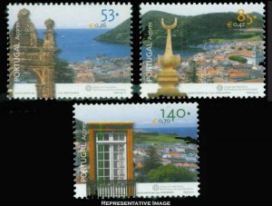 Azores Scott 459-461 Mint never hinged.