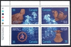 Canada 1144aii Plate Block UL VF MNH