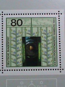 GERMANY- SC#1420-1984 19TH ANNIVERSARY OF UPU CONGRESS- MNH S/S SHEET VF