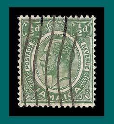 Jamaica 1927 King George V, 0.05d used  101,SG89a