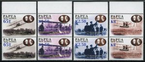 Orville Wright Flight Pilot Aviation Set of 4 Pairs, 8 Stamps MNH 