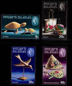 Pitcairn Islands Scott 194-197 MNH** Handicraft set