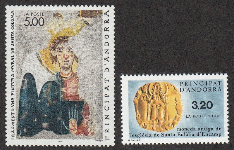 Andorra-French - 1990 - SC 397-98 - LH