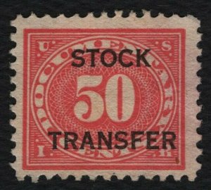 #RD9 50c Stock Transfer, Used [38] **ANY 5=FREE SHIPPING**