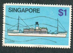 Singapore #345 used single
