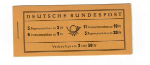 Germany Michel #MH2e Very Fine Never Hinged Complete Booklet