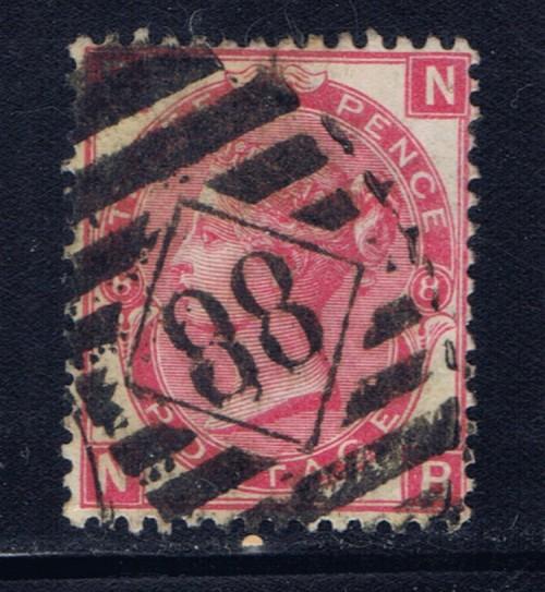 Great Britain 49 Plate #8 Used 1867 Issue 