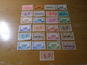 Martinique  #  133-72  MH/used