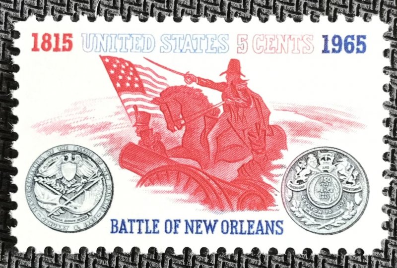 US #1261 MNH Single Battle of New Orleans SCV $.25 L23