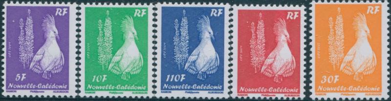 New Caledonia 2009 SG1473-1476 Kagu set MNH