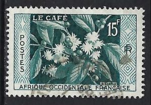 French West Africa 73 VFU COFFEE Z856