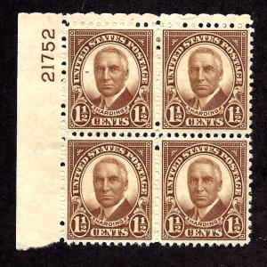 684 Mint,OG,NH...  Plate Block of 4... SCV $2.75