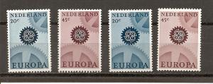 Netherlands 444-447 MNH