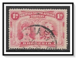 Rhodesia #102 Queen Mary & King George V Used