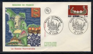 France 1978 Basse-Normandie FDC