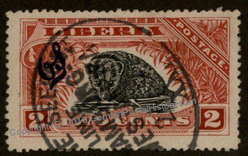 Liberia Germany Animal Topical Hamburg Westafrika XXL Deutsche Seepost Can 78227